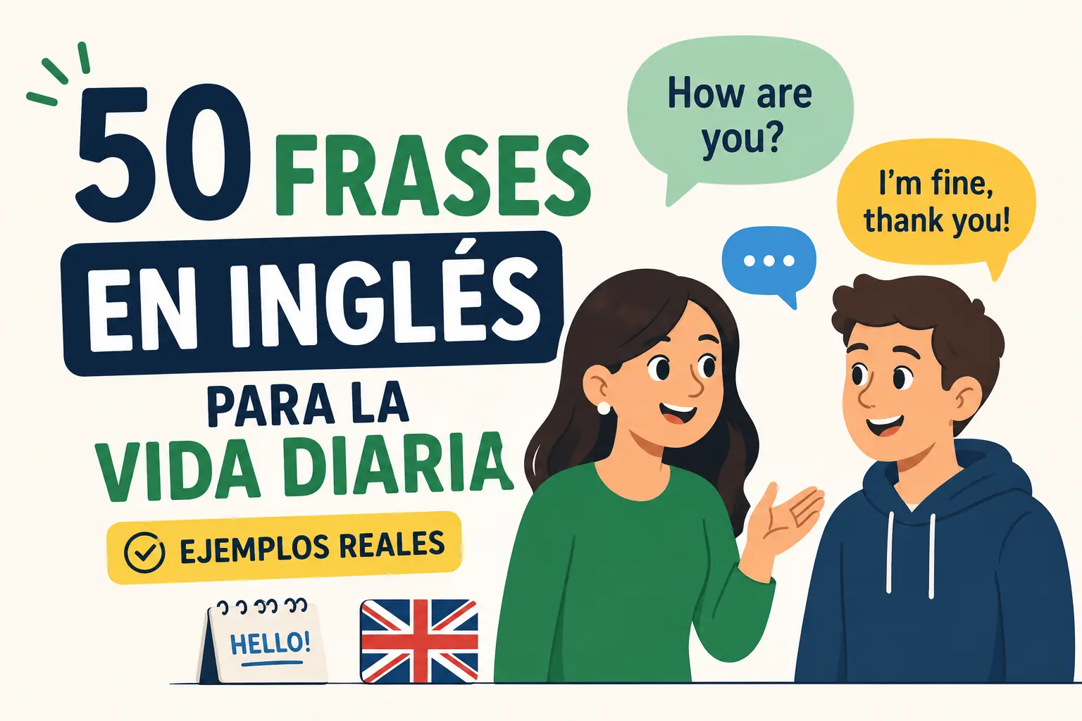 frases en inglés para la vida diaria