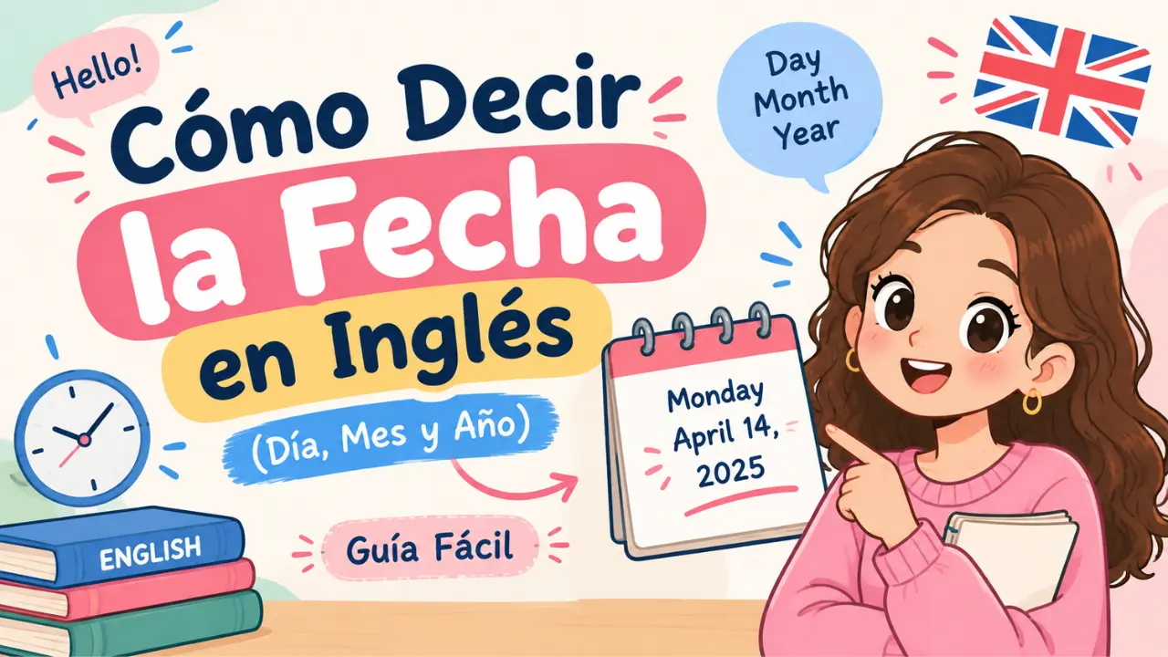 como decir la fecha en inglés